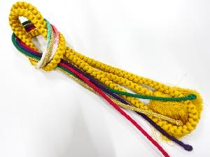 正絹　手組帯締め